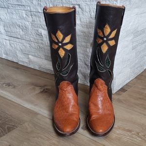 Hand made western cowgirl boots